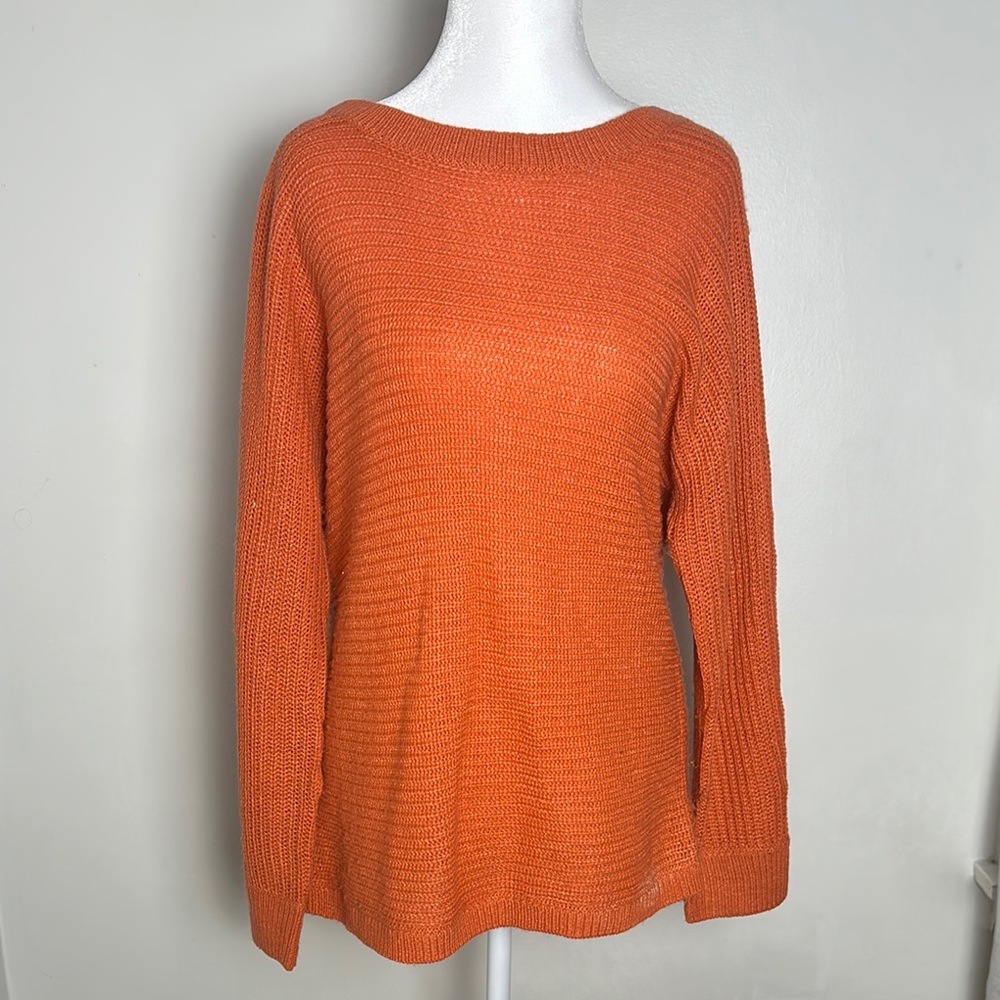 Women's Orange Sweater